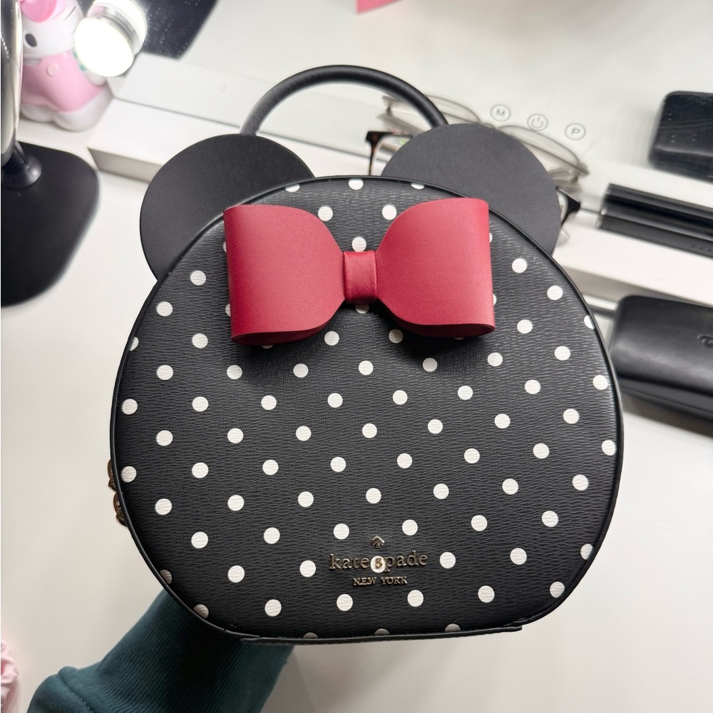 Kate Spade x Disney Minnie Mouse Polka Dot Crossbody Bag